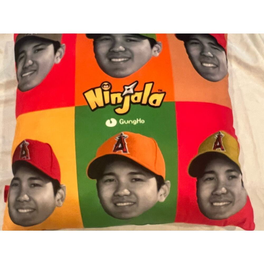 SHOHEI OHTANI MLB Angels PILLOW~SGA~8.31.21~Dodgers - Picture 3 of 4